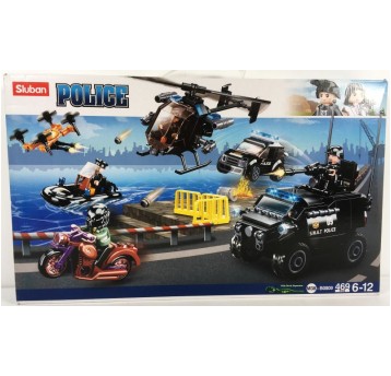 KLOCKI SLUBAN POLICJA 469el.