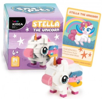 KLOCKI SNAPETS JEDNOROŻEC KIDEA