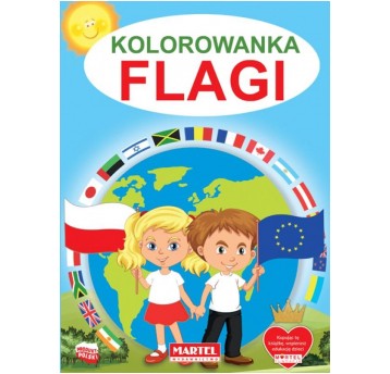 KOLOROWANKA FLAGI MARTEL