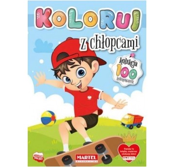 KOLOROWANKA KOLEKCJA KOLORUJ - CHŁOPCY MARTEL
