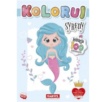KOLOROWANKA KOLEKCJA KOLORUJ - SYRENY MARTEL