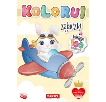 KOLOROWANKA KOLEKCJA KOLORUJ - ZAJĄCZKI MARTEL