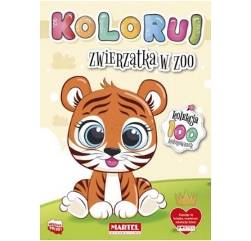 KOLOROWANKA KOLEKCJA KOLORUJ - ZOO MARTEL