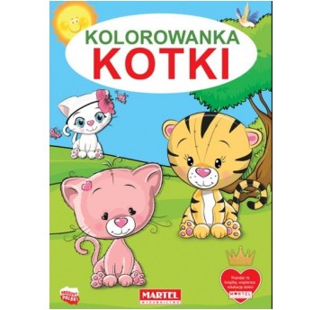 KOLOROWANKA KOTKI MARTEL