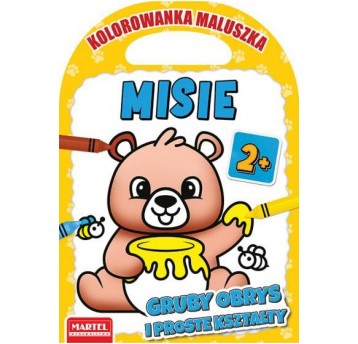 KOLOROWANKA MALUSZKA - MISIE MARTEL