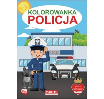 KOLOROWANKA POLICJA MARTEL