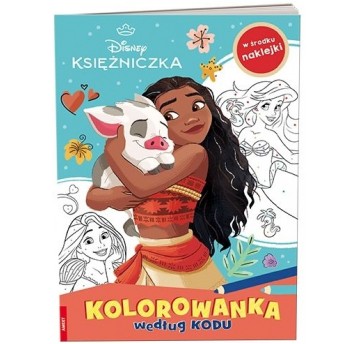 KOLOROWANKA WEDŁUG KODU KSIĘŻNICZKA