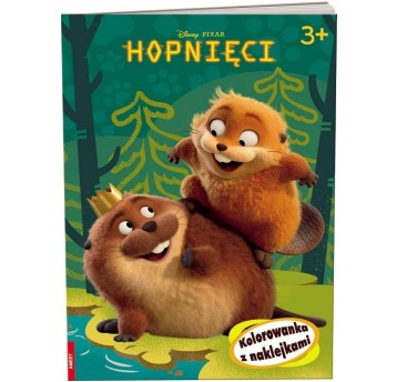 KOLOROWANKA Z NAKLEJKAMI HOPNIĘCI