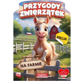 KOLOROWANKA Z NAKLEJKAMI NA FARMIE MARTEL
