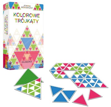 KOLOROWE TRÓJKĄTY GRA - EGMONT