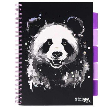 KOŁOZESZYT A4 200 K STRIGO PADS ANIMALS PANDA