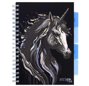 KOŁOZESZYT A4 200 K STRIGO PADS ANIMALS UNICORN