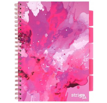 KOŁOZESZYT A4 200 K STRIGO PADS FUSION RÓŻOWY