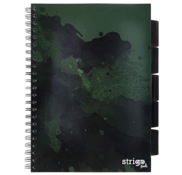 KOŁOZESZYT A4 200 K STRIGO PADS FUSION ZIELONY