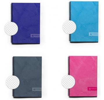 KOŁOZESZYT A4 50K KRATA ONE COLOR WEKTOR