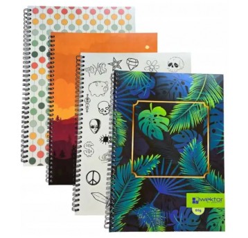 KOŁOZESZYT A4 50K KRATA WEKTOR