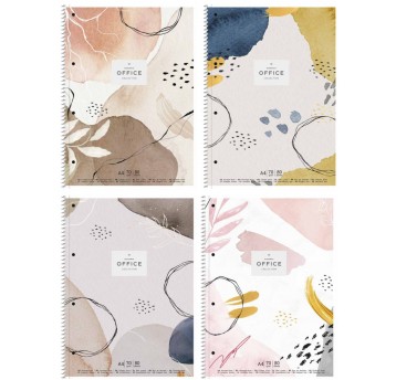 KOŁOZESZYT A4 80 KRATA KREMOWY ASTRA