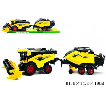 KOMBAJN Z MASZYNĄ ROLNICZĄ