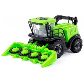 KOMBAJN ZIELONY W SIATCE POLESIE