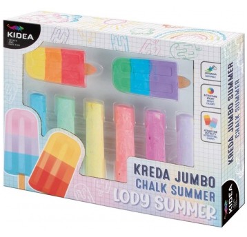KREDA 8 SZT JUMBO SUMMER KIDEA