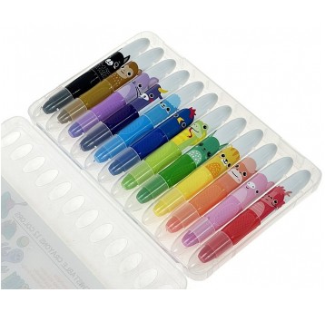 KREDKI WYKRĘCANE 12 KOL.