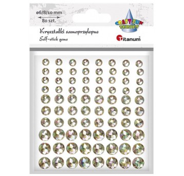 KRYSZTAŁKI SAMOPRZYLEPNE 80 SZT.