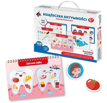 KSIĄŻECZKA AKTYW. MONTESSORI MOJE CIAŁO - AKSKATO