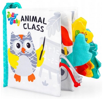 KSIĄŻECZKA SENSORYCZNA SPRYTNE ZWIERZAKI - DUMEL