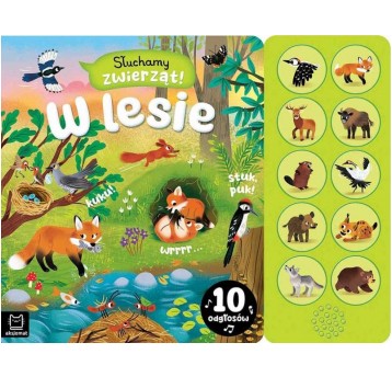 KSIĄŻECZKA Z DŹWIĘKAMI W LESIE AKSJOMAT