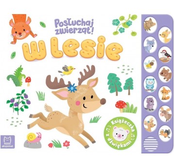KSIĄŻECZKA Z DŹWIĘKAMI W LESIE AKSJOMAT