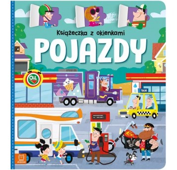 KSIĄŻECZKA Z OKIENKAMI. POJAZDY