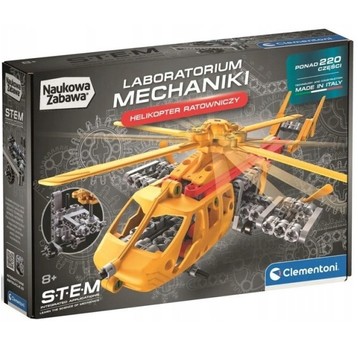 LAB MECHANIKI - HELIKOPTER RATOWNICZY CLEMENTONI