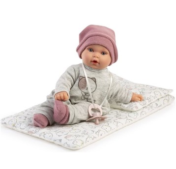 LALKA ANTONIO JUAN 11115 KIKA Z POŚCIELĄ 27CM