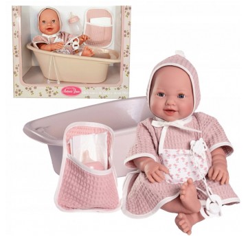 LALKA ANTONIO JUAN 50417 BOBAS MIA 42CM Z WANNĄ