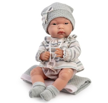 LALKA ANTONIO JUAN 60029 BABY TONETA 33CM + KOCYK