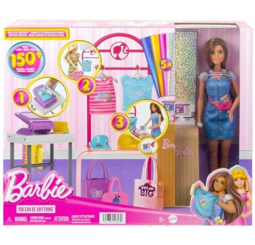 LALKA BARBIE HKT78 PROJEKTANTKA MODY
