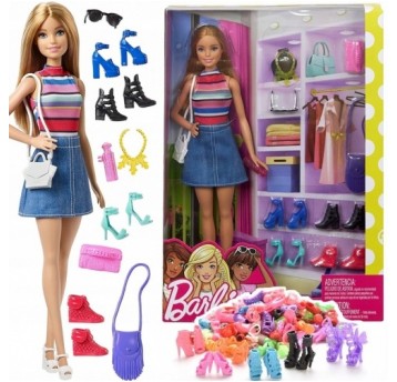 LALKA BARBIE Z BUTAMI I GALANTERIĄ FVJ42