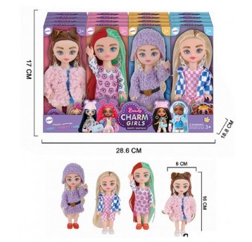 LALKA CHARM GIRLS 16CM