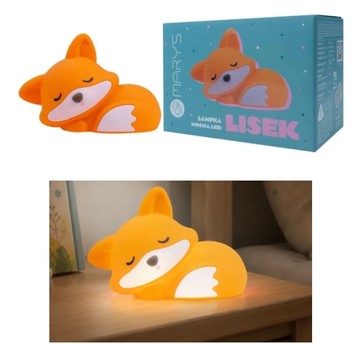 LAMPKA NOCNA MARY'S LED LISEK