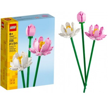 LEGO 40647 KWIATY LOTOSU