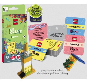 LEGO BOOKS RECREATE ZAMEK