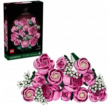 LEGO BOTANICALS 10374 BUKIET RÓŻOWYCH RÓŻ