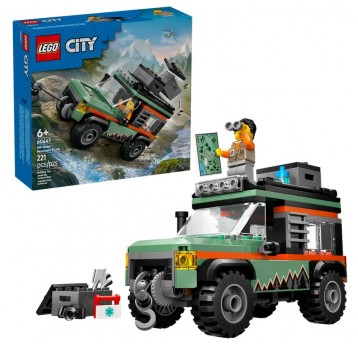LEGO CITY 60447 GÓRSKA CIĘŻARÓWKA TERENOWA 4X4