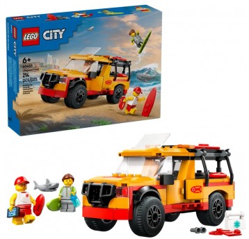 LEGO CITY 60453 FURGONETKA RATOWNIKÓW PLAŻOWYCH