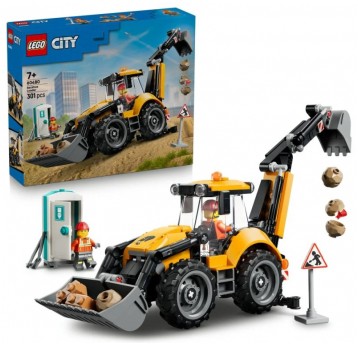 LEGO CITY 60480 ŻÓŁTA KOPARKO-ŁADOWARKA