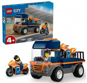 LEGO CITY 60491 LAWETA DLA MOTOCYKLI