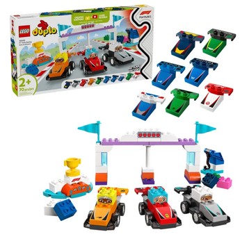 LEGO DUPLO 10445 BOLIDY I KIEROWCY F1