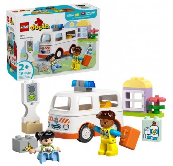 LEGO DUPLO 10447 KARETKA Z KIEROWCĄ