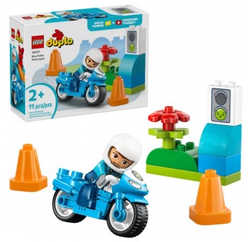 LEGO DUPLO 10471 NIEBIESKI MOTOCYKL POLICYJNY