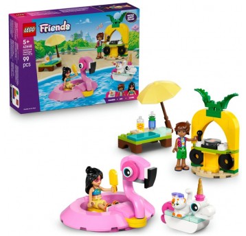 LEGO FRIENDS 42658 IMPREZA NA BASENIE Z FLAMINGIEM